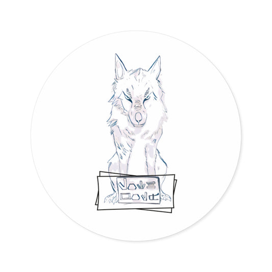 Wolf Waterproof Sticker