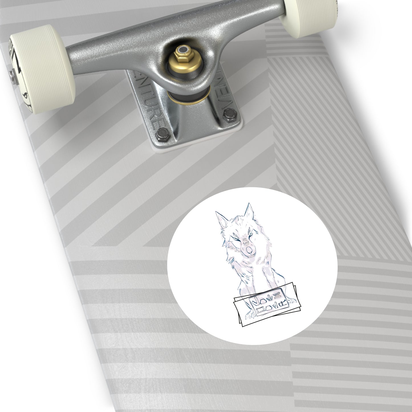Wolf Waterproof Sticker