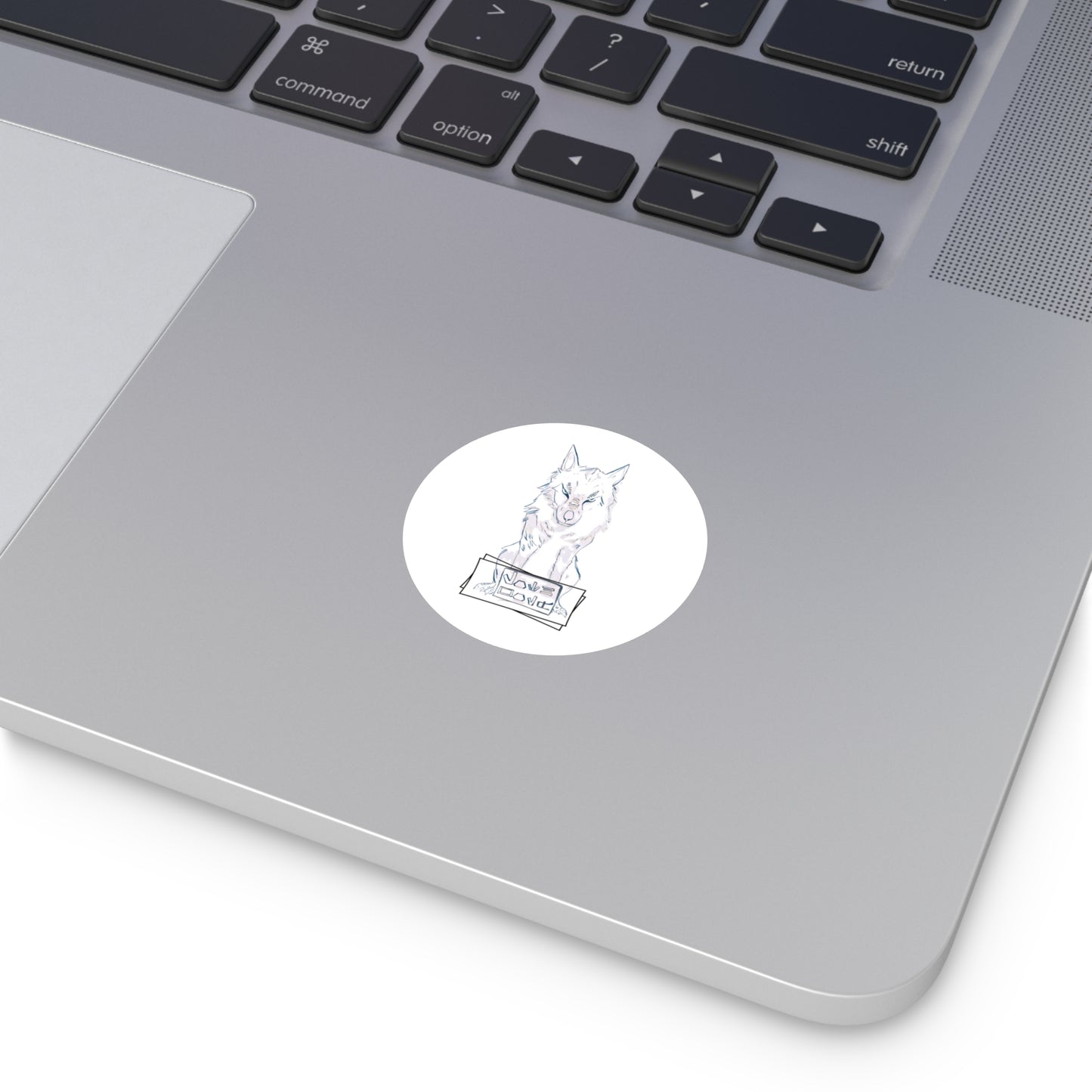 Wolf Waterproof Sticker