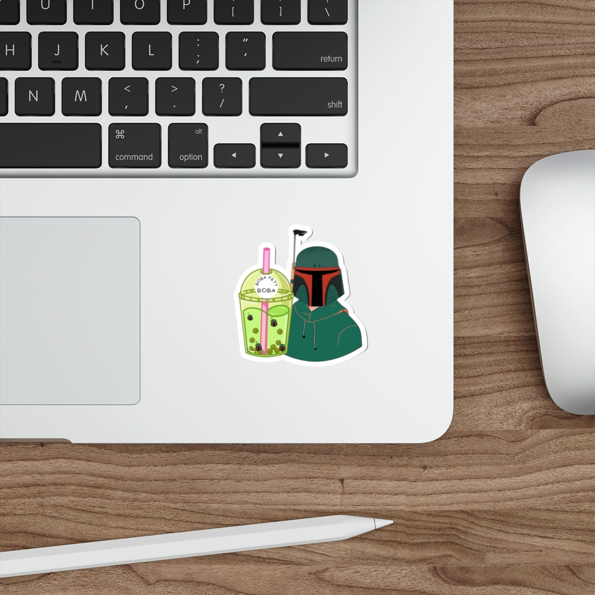 Boba Waterproof Sticker