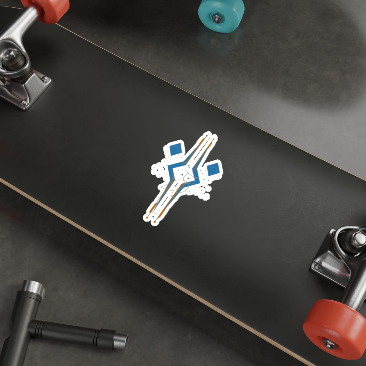 Hope & Light Waterproof Sticker