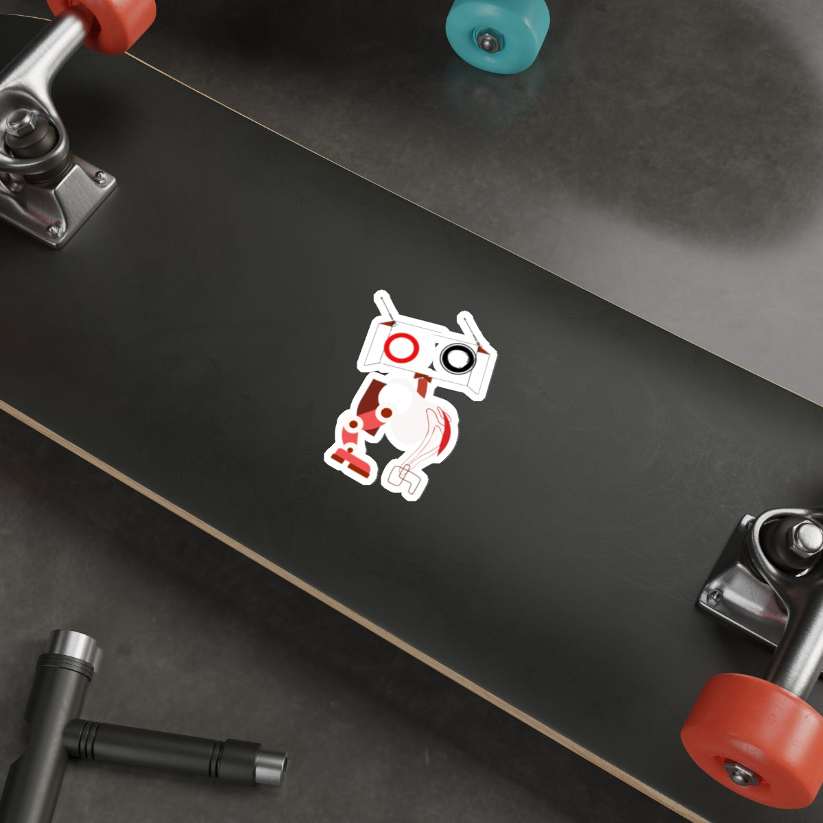 Robot Waterproof Sticker