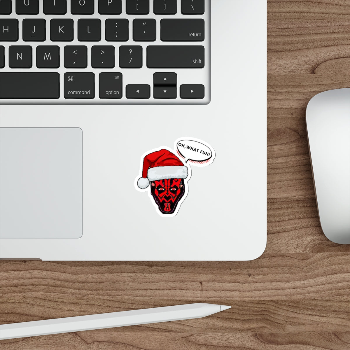 Dark Christmas Water Proof Sticker