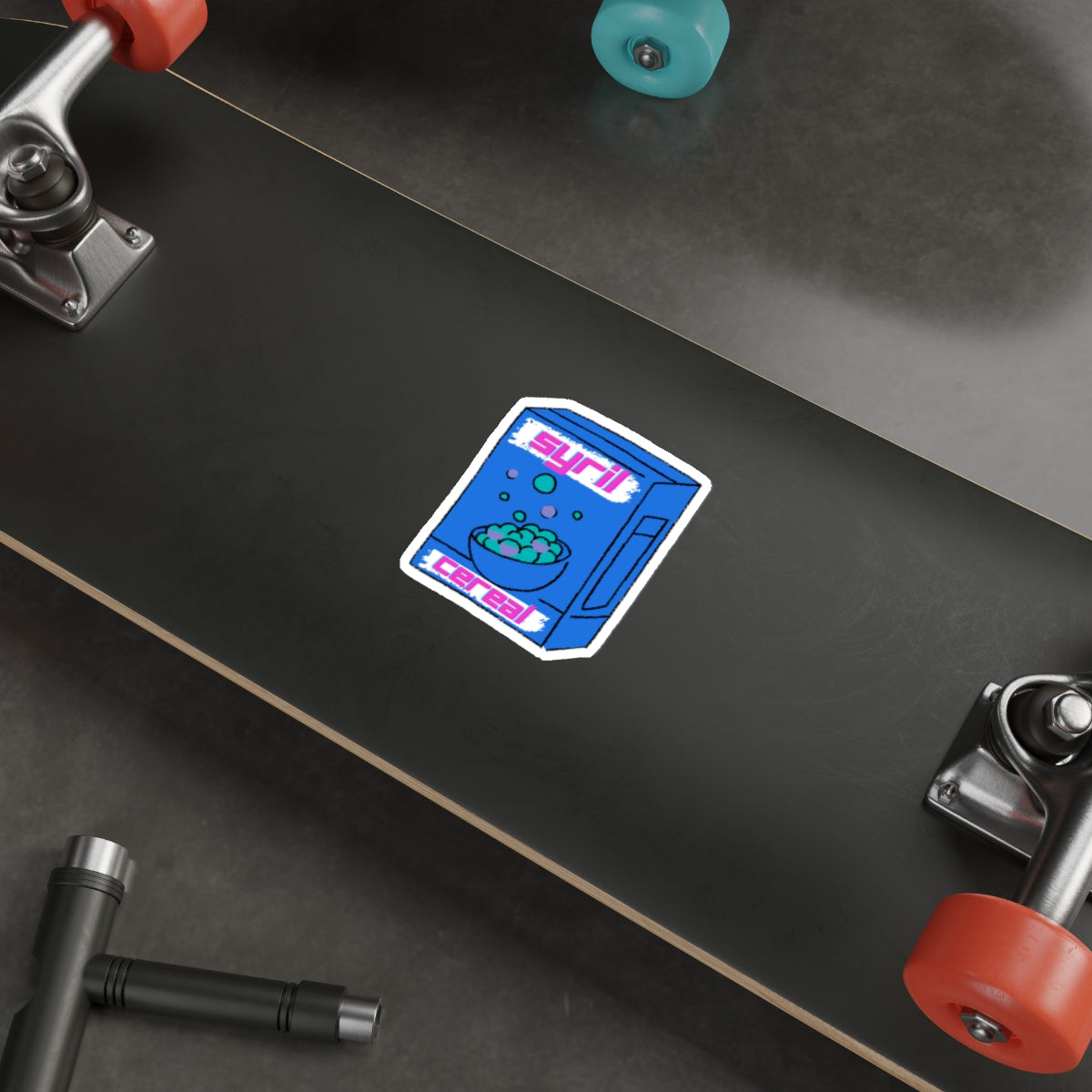 Cereal Waterproof Sticker