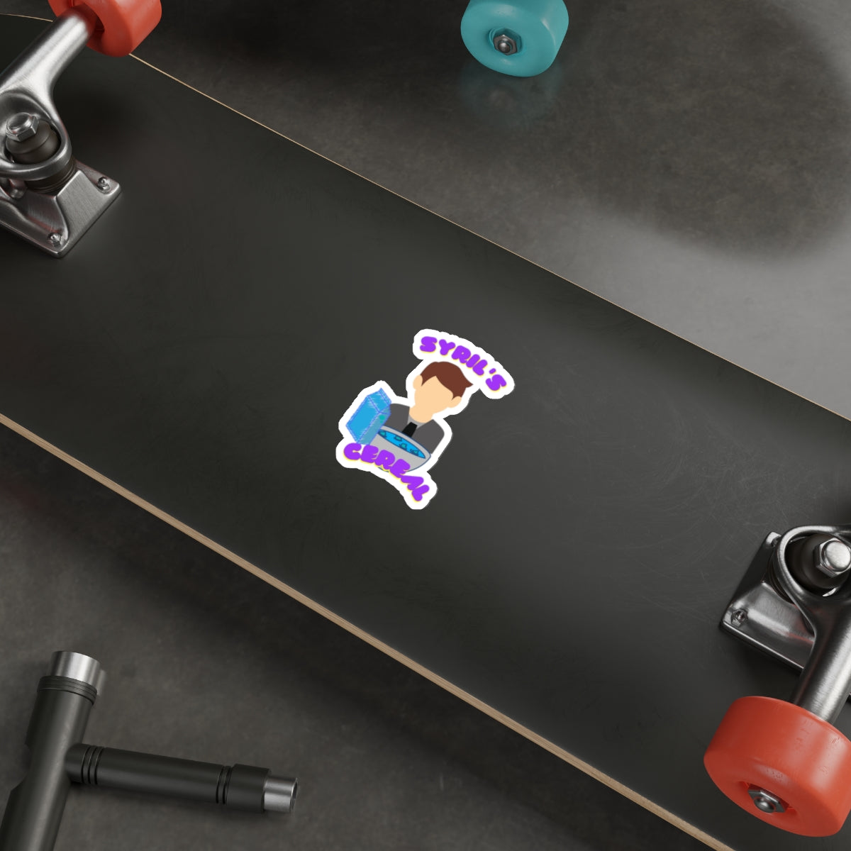 Breakfast Waterproof Sticker