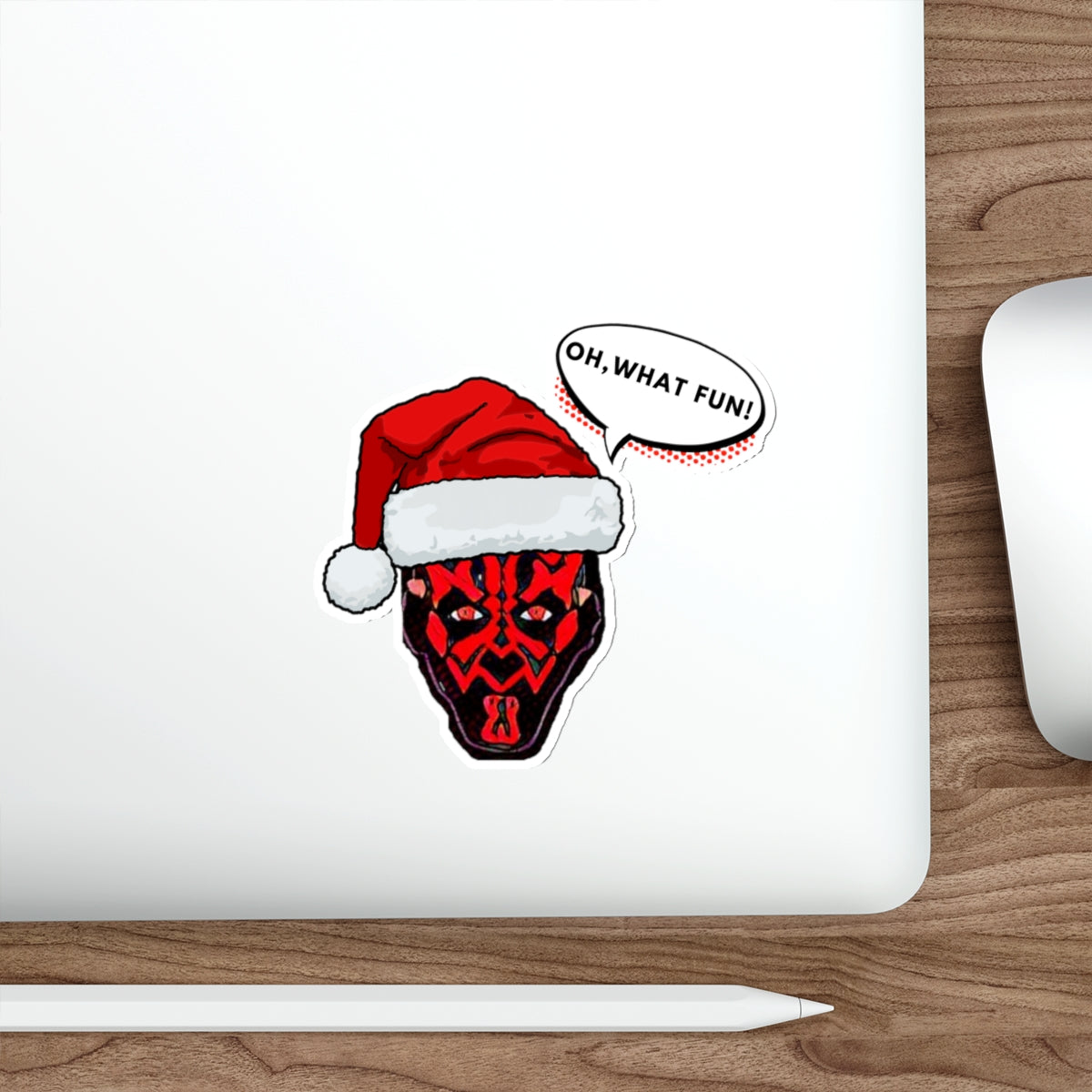 Dark Christmas Water Proof Sticker
