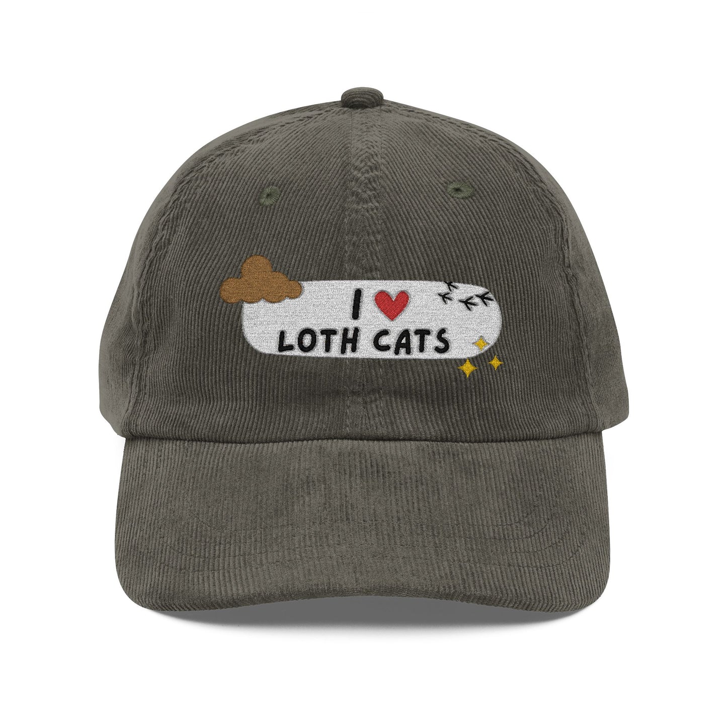 Embroidered Cat Lover Hat
