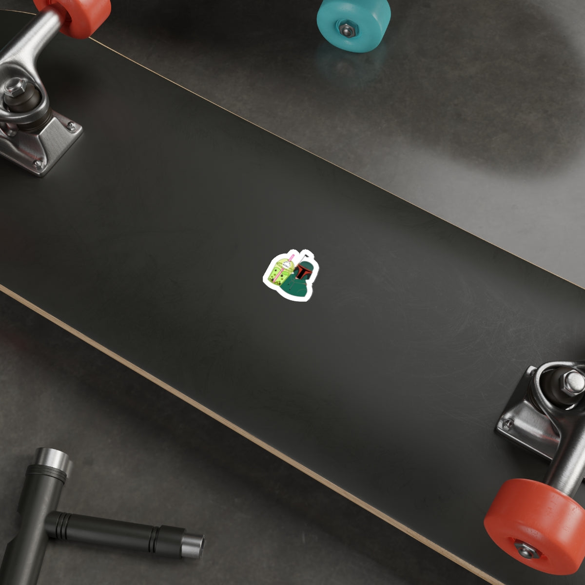 Boba Waterproof Sticker