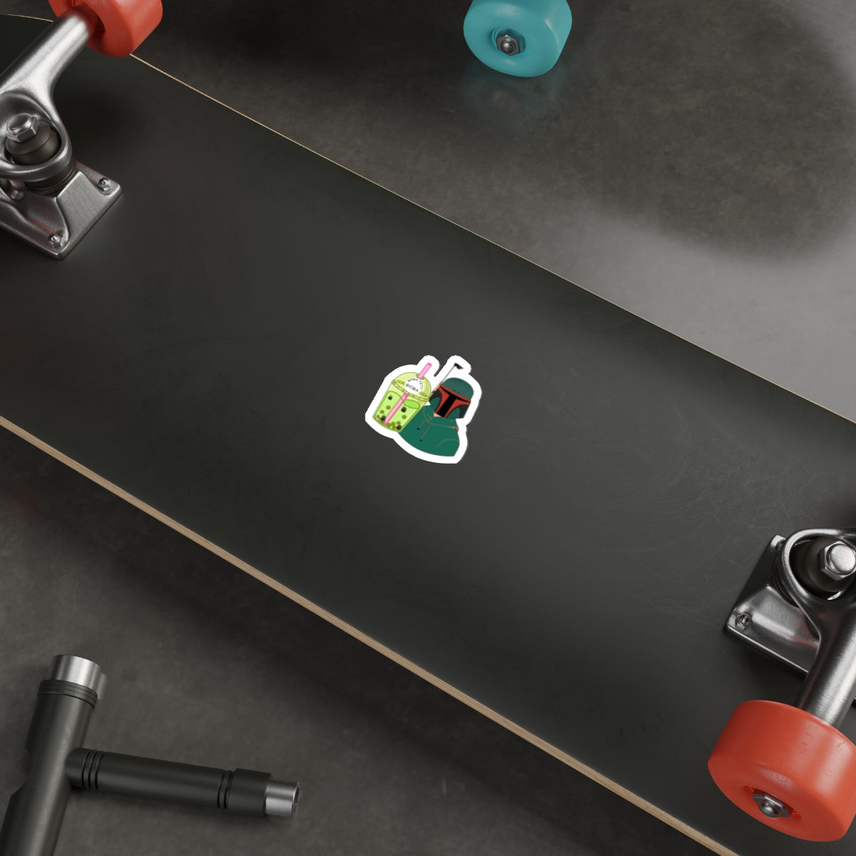 Boba Waterproof Sticker