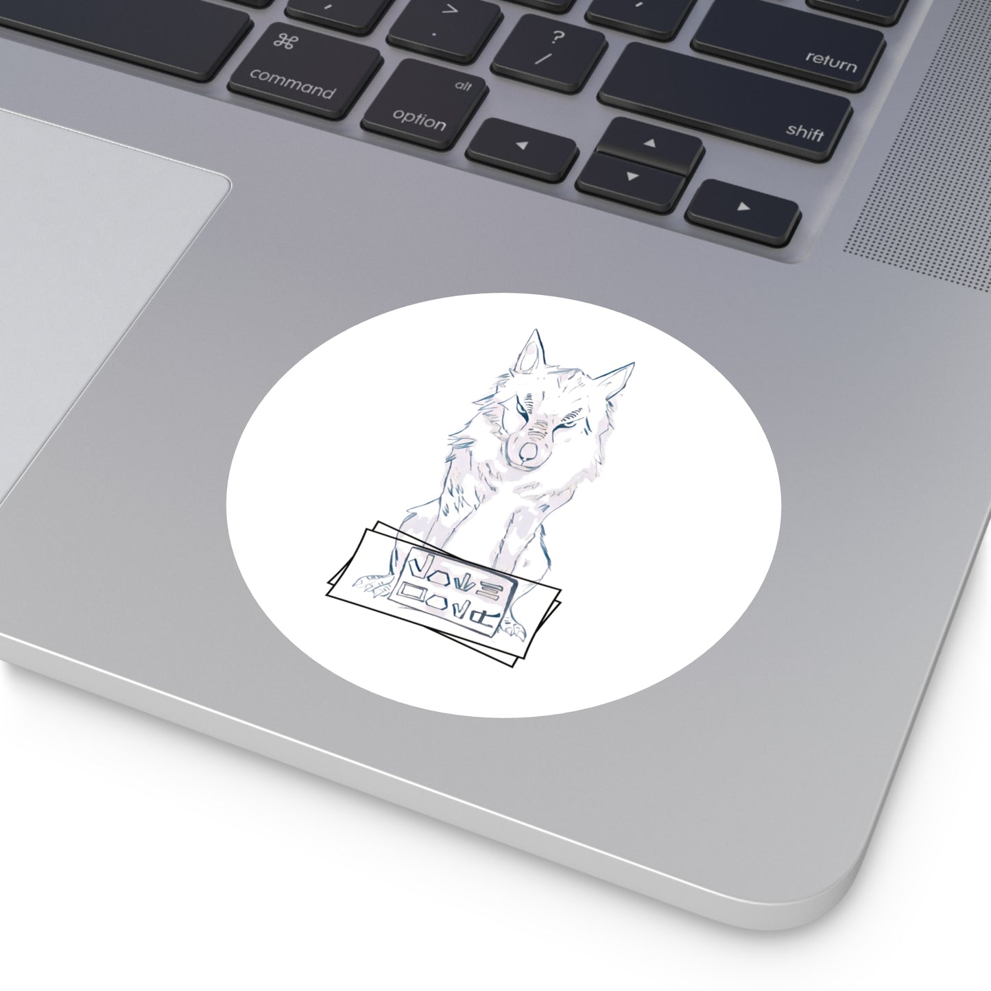 Wolf Waterproof Sticker