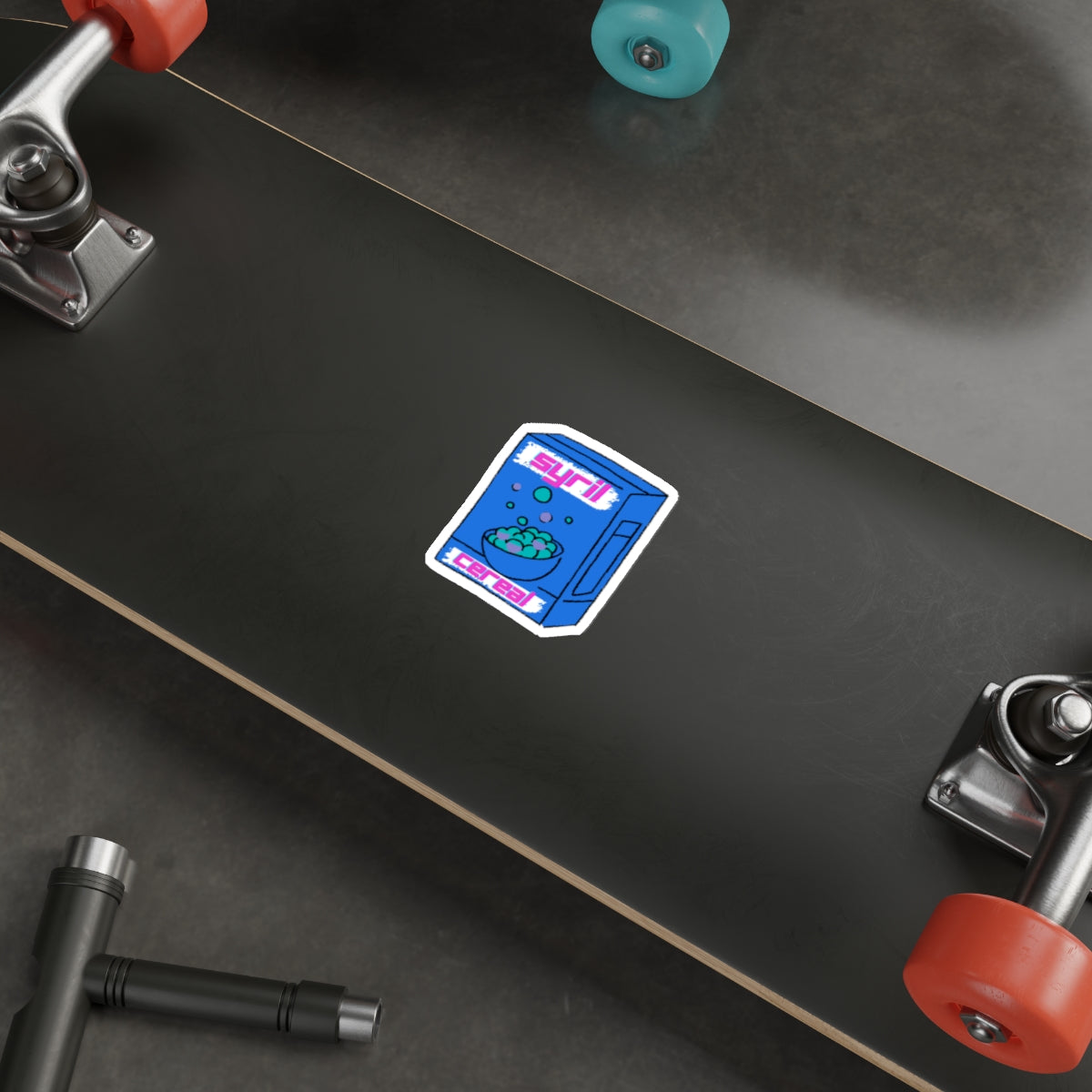 Cereal Waterproof Sticker