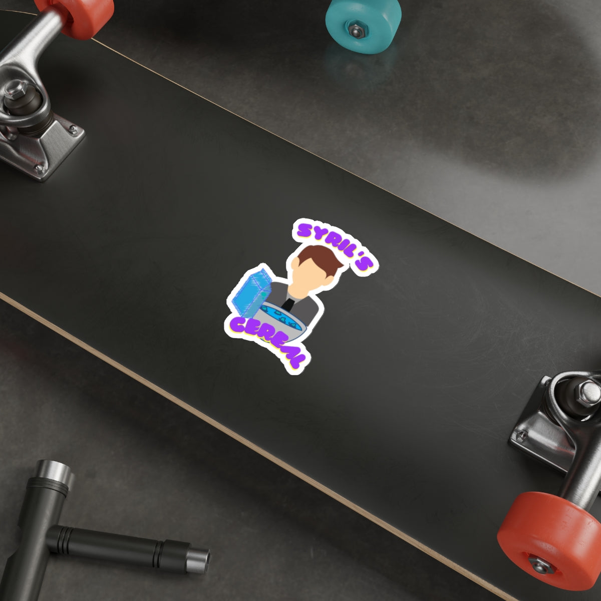 Breakfast Waterproof Sticker
