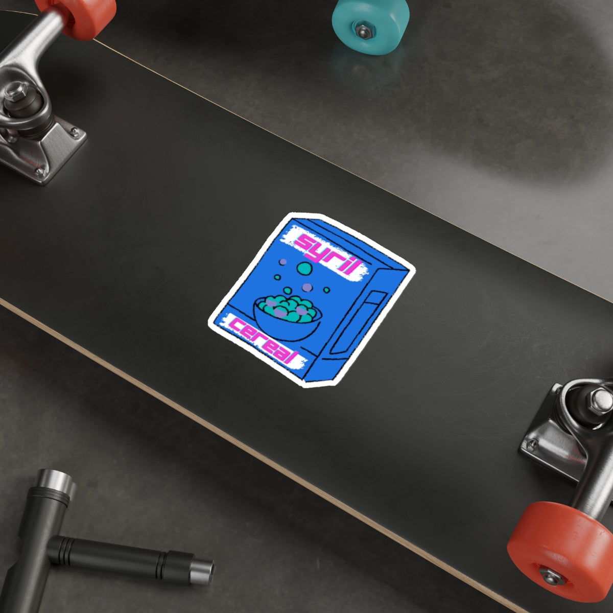 Cereal Waterproof Sticker