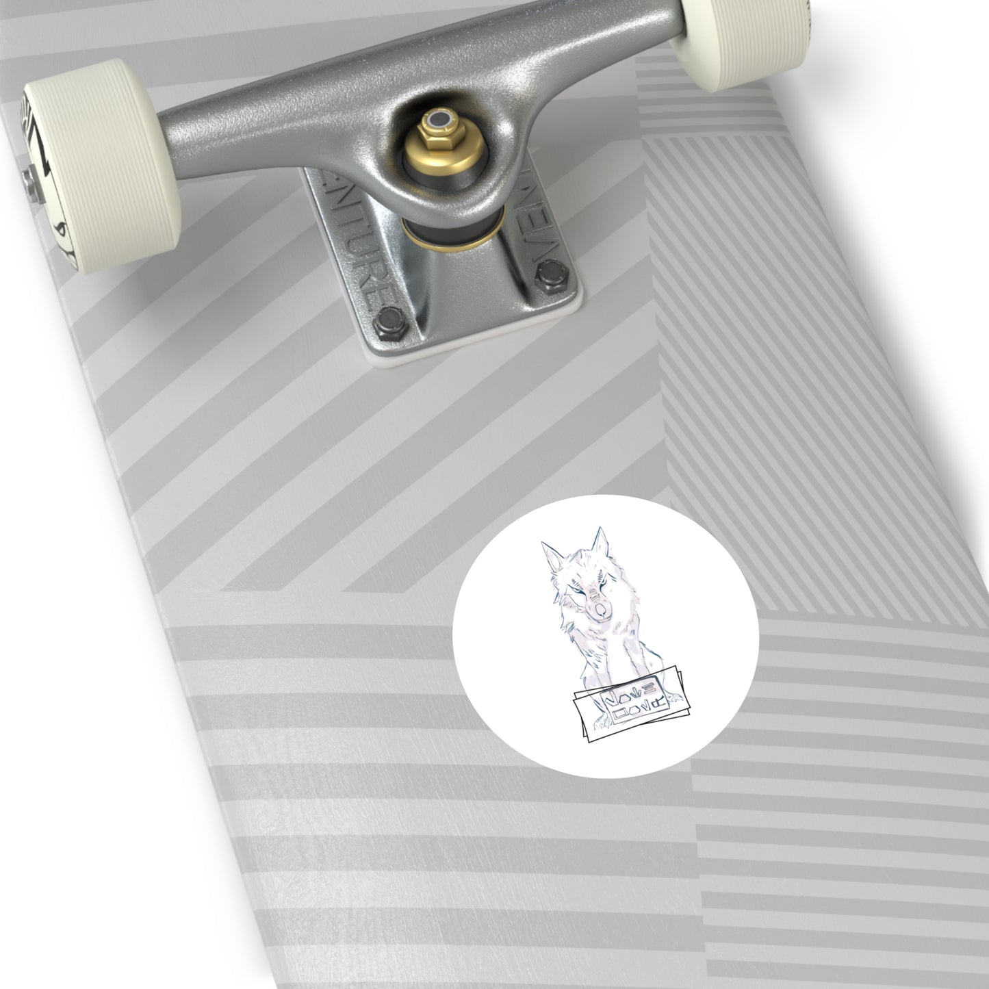 Wolf Waterproof Sticker