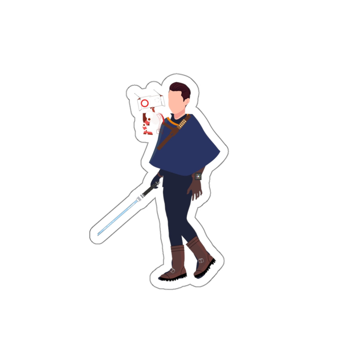 Minimalist Waterproof Sticker