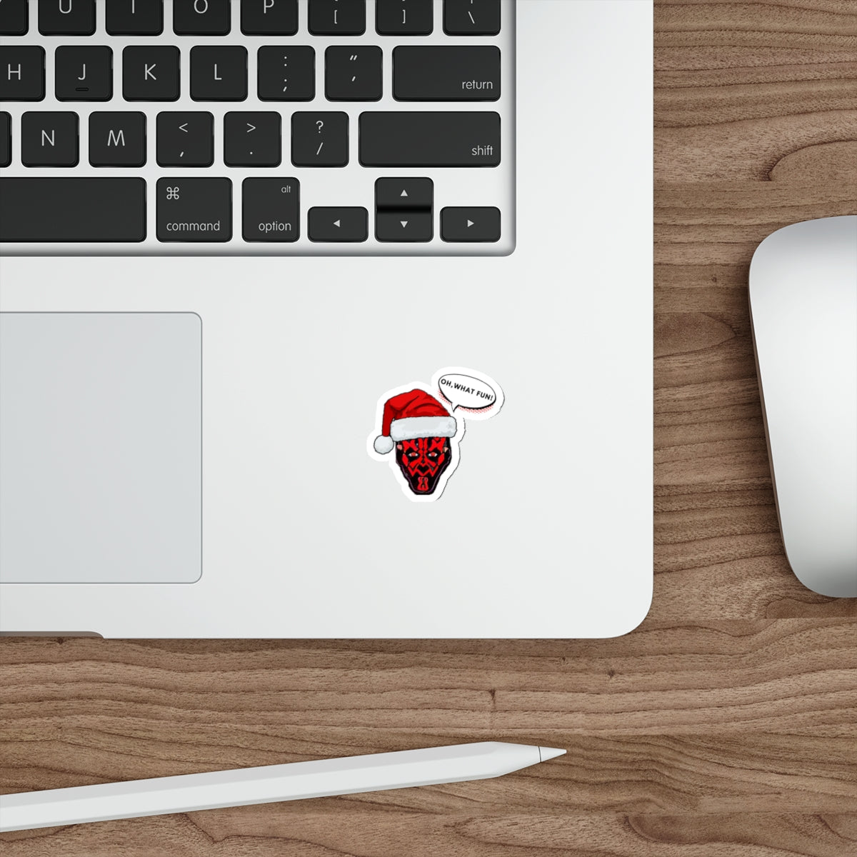 Dark Christmas Water Proof Sticker