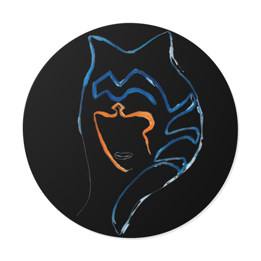 Gray Warrior Waterproof Sticker