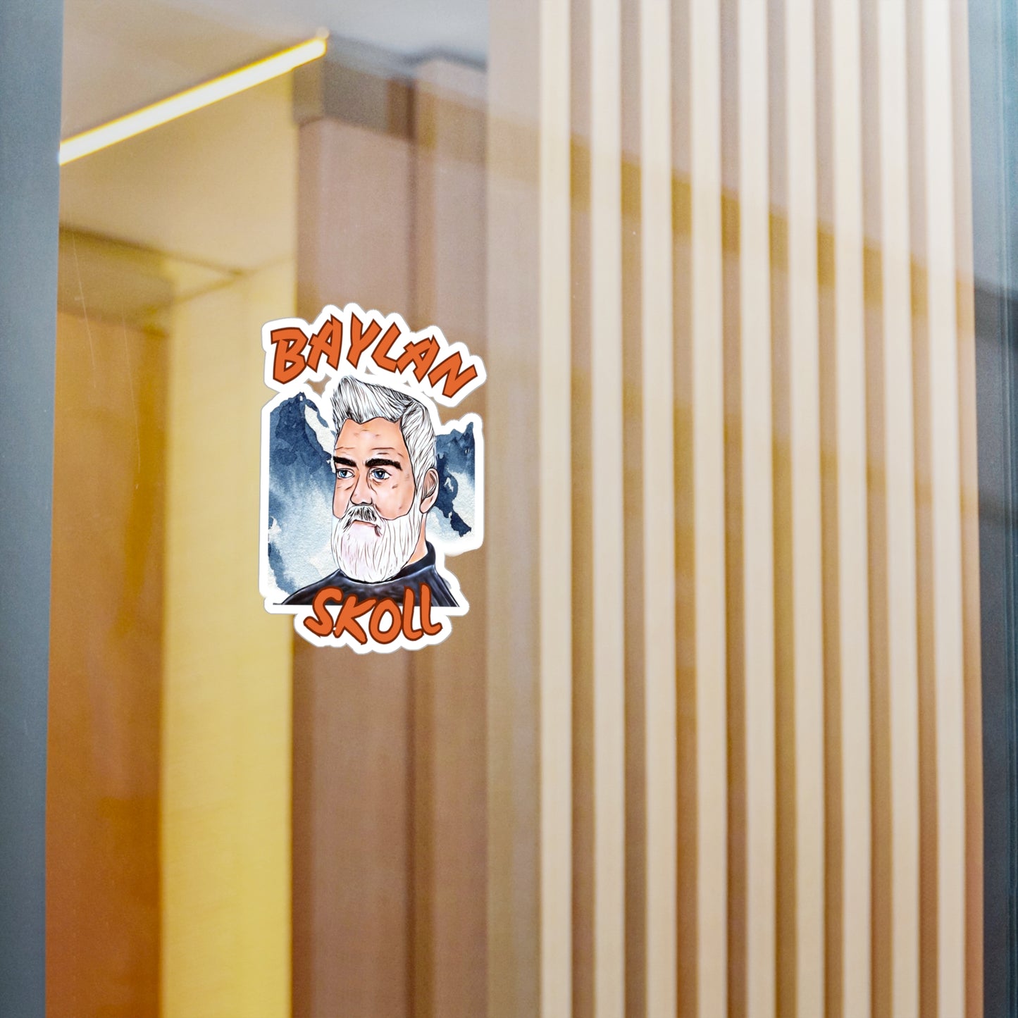 Mountain Man Waterproof Sticker