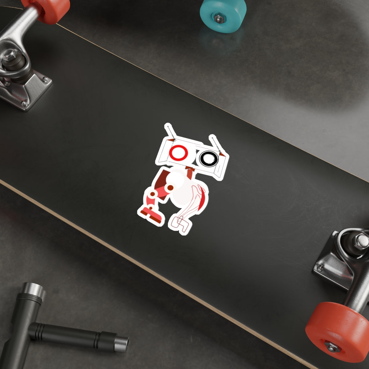 Robot Waterproof Sticker
