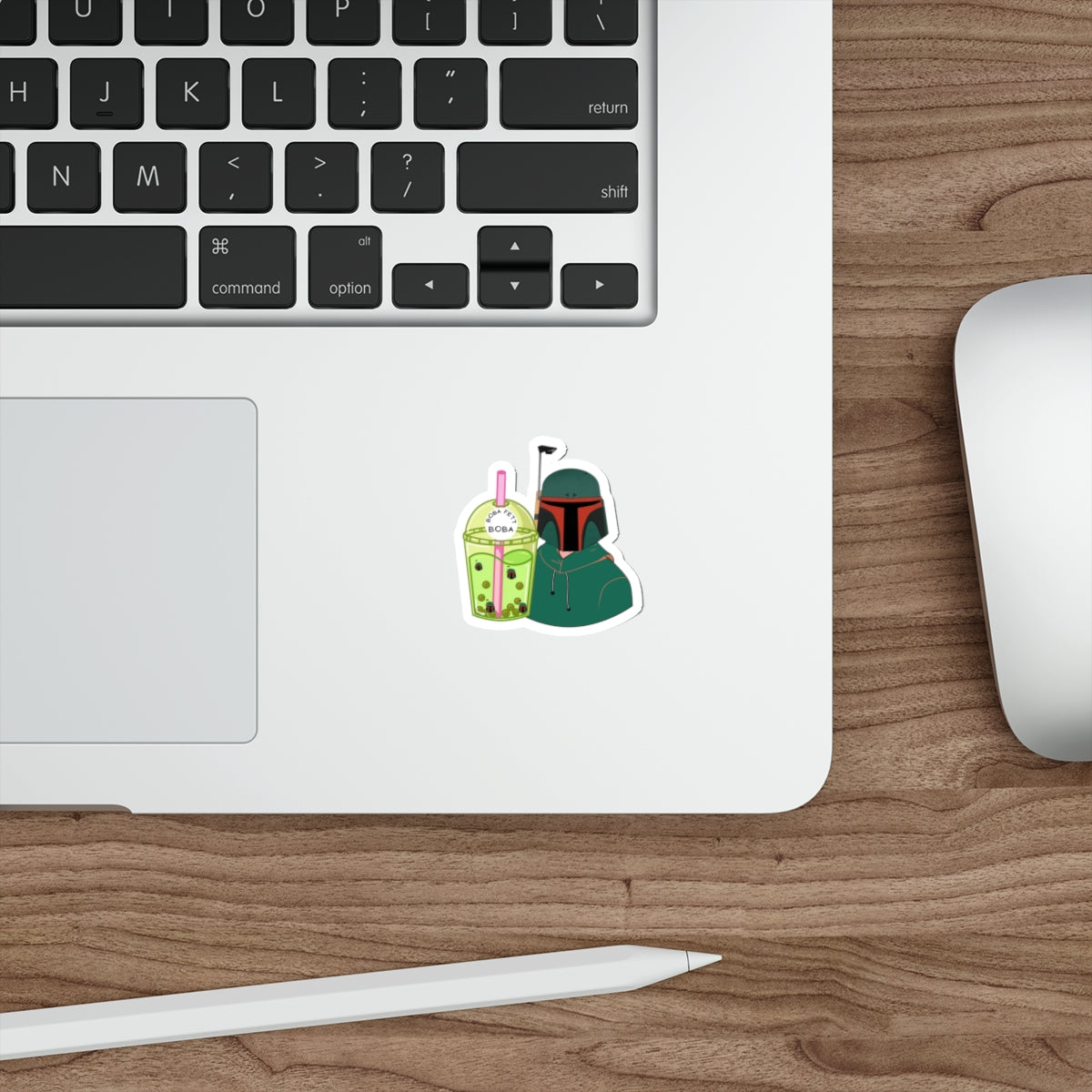 Boba Waterproof Sticker