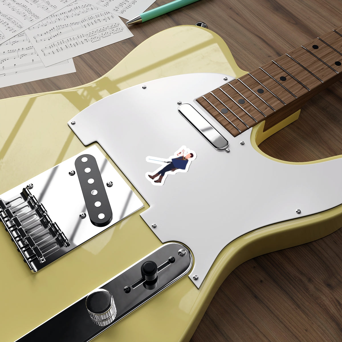 Minimalist Waterproof Sticker