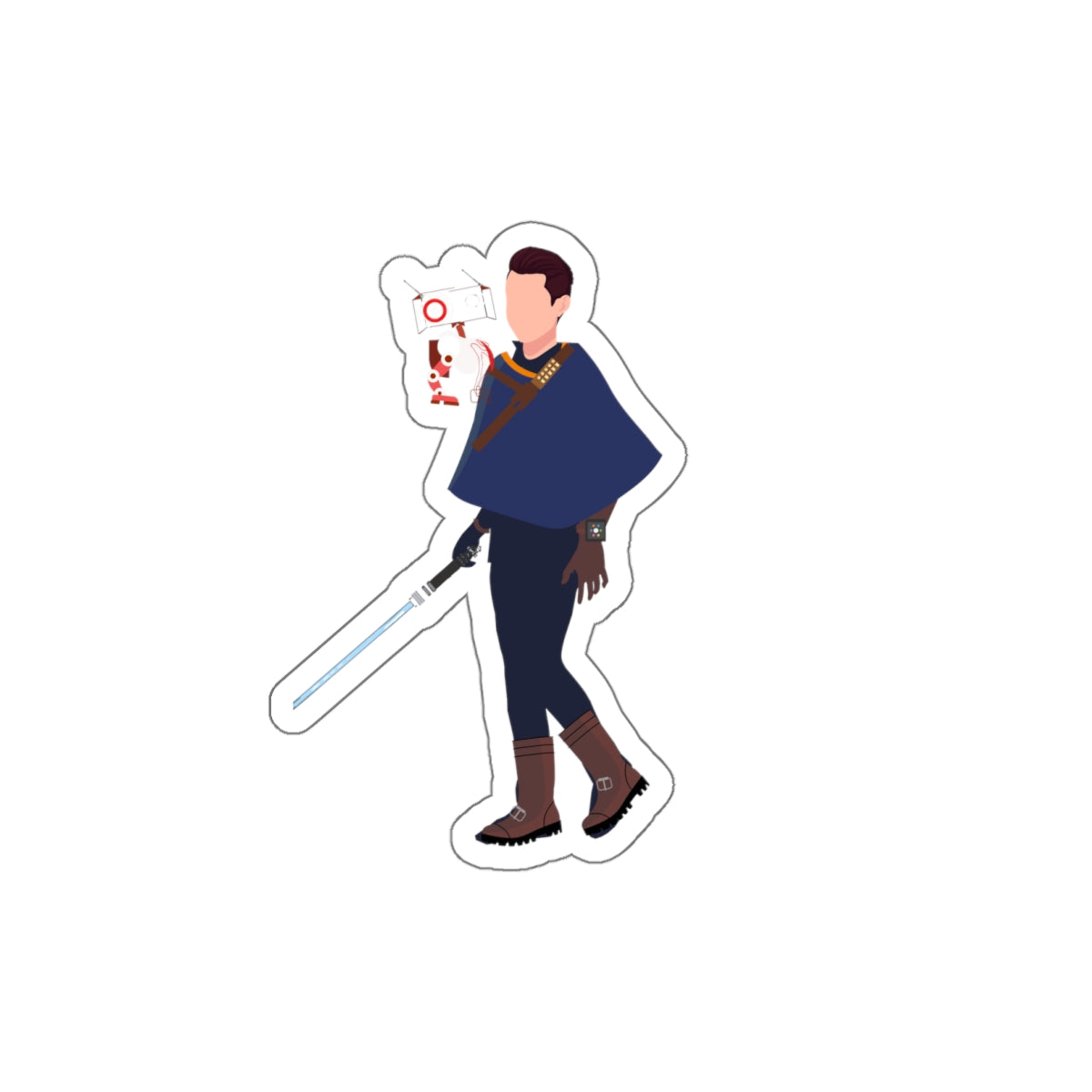 Minimalist Waterproof Sticker