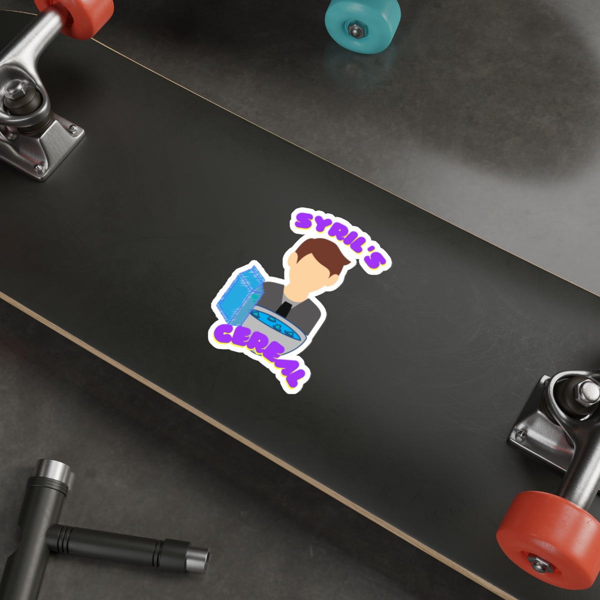 Breakfast Waterproof Sticker