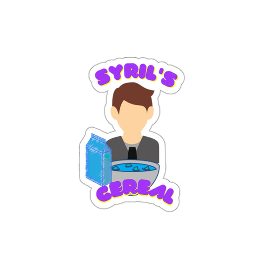 Breakfast Waterproof Sticker