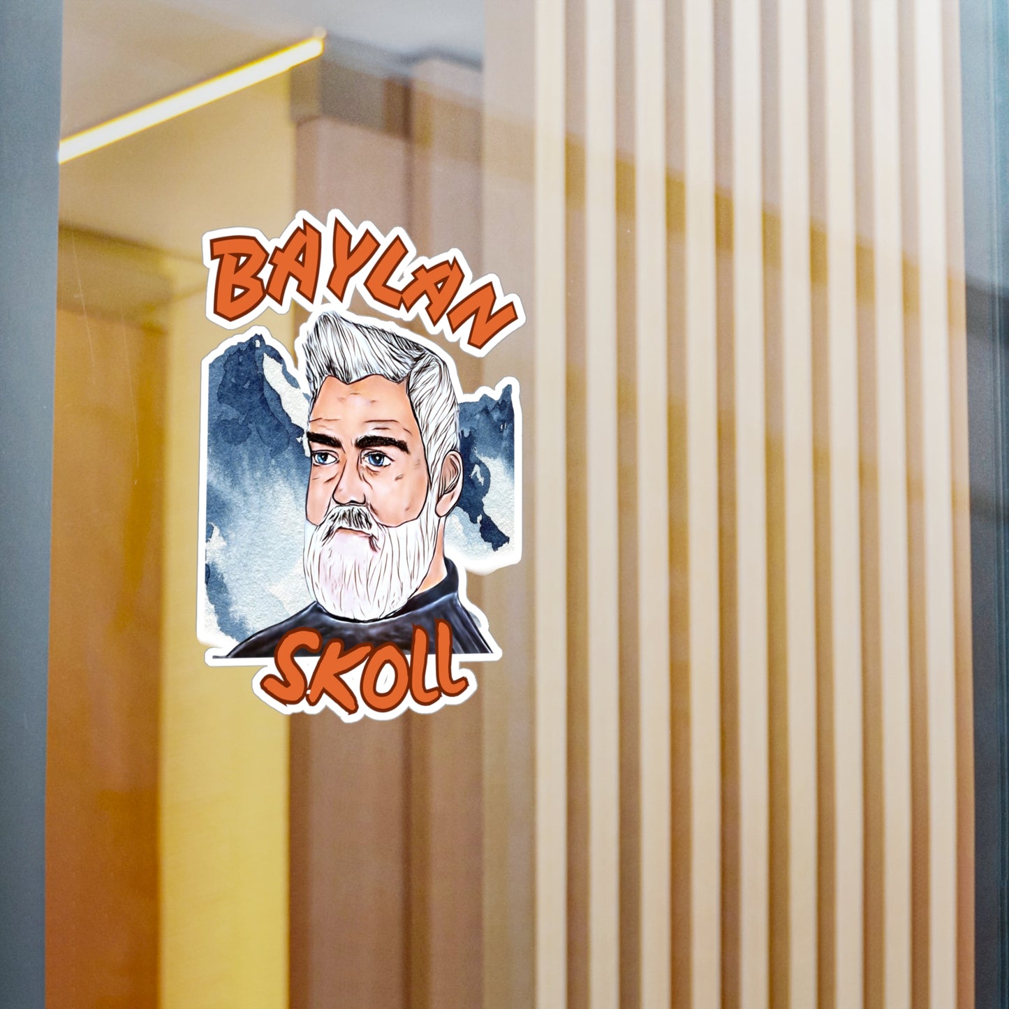 Mountain Man Waterproof Sticker