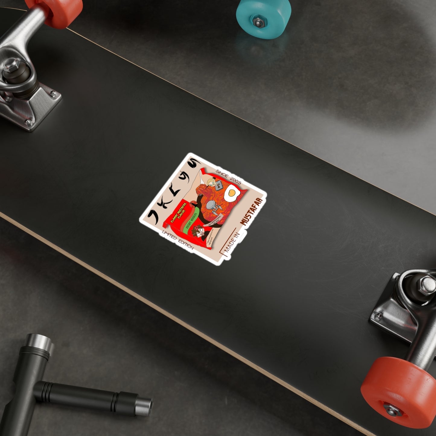 Flamin Ramen Sticker